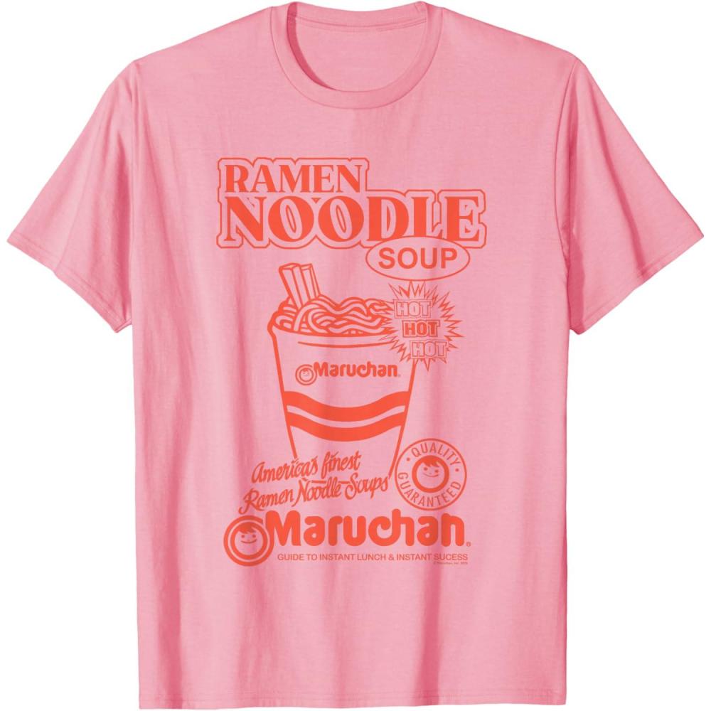 image:imageMaruchan Americas Finest Ramen Noodle Soups Promotional TShirtPink