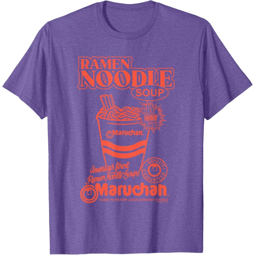 image:imageMaruchan Americas Finest Ramen Noodle Soups Promotional TShirtPurple Heather