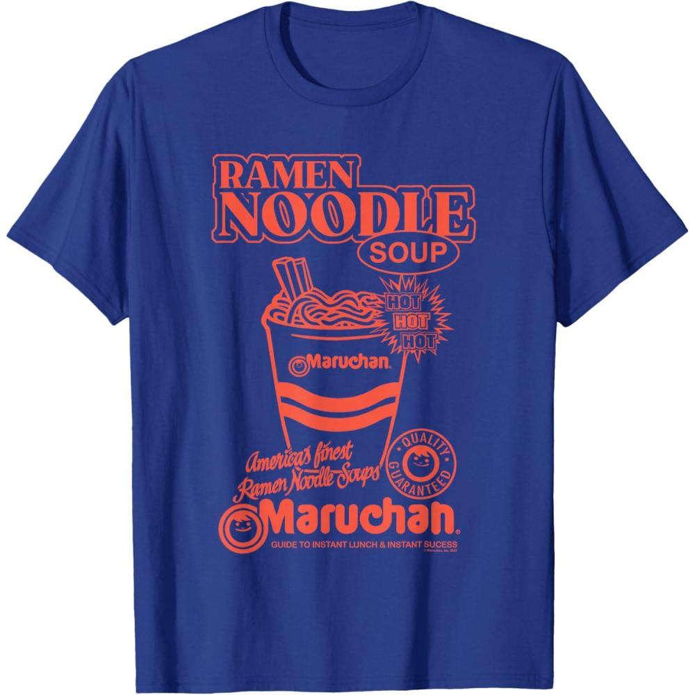 image:imageMaruchan Americas Finest Ramen Noodle Soups Promotional TShirtRoyal Blue