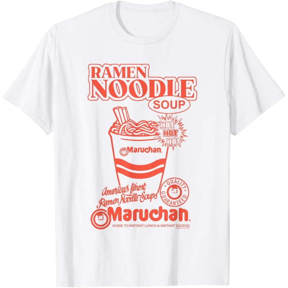 image:imageMaruchan Americas Finest Ramen Noodle Soups Promotional TShirtWhite