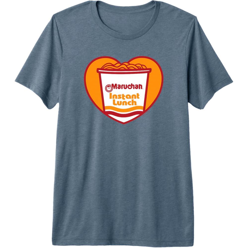 image:imageMaruchan Heart Instant Lunch Ramen Soup Cup Premium Triblend TShirtSlate Grey