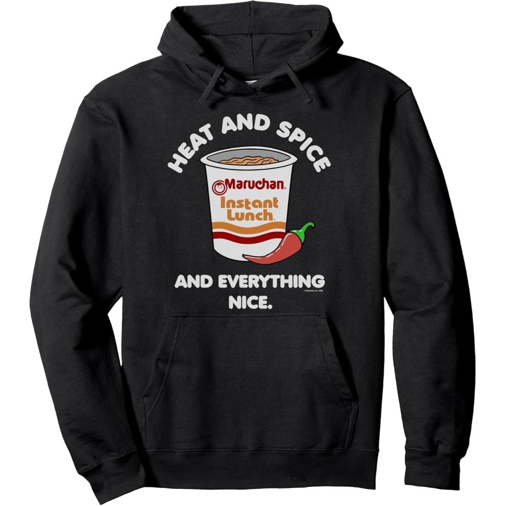 image:imageMaruchan Heat And Spice And Everything Nice Logo Pullover HoodieBlack