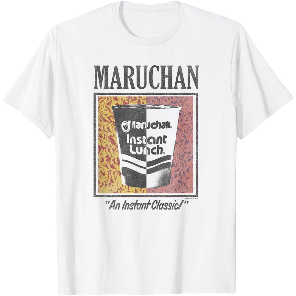 image:imageMaruchan Instant Lunch An Instant Classic Art Pop Logo TShirtWhite