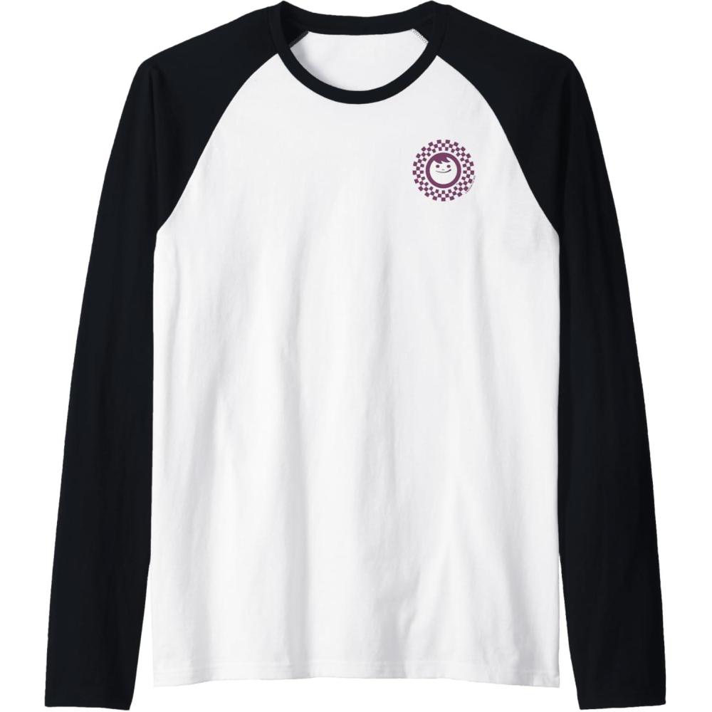 image:imageMaruchan Instant Lunch Classic Pocket Logo Raglan Baseball TeeBlackWhite