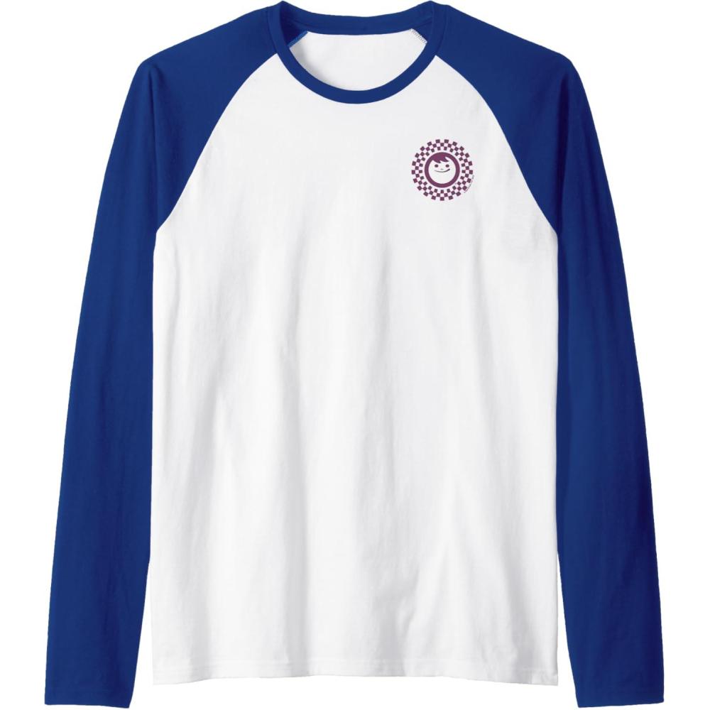 image:imageMaruchan Instant Lunch Classic Pocket Logo Raglan Baseball TeeRoyal BlueWhite