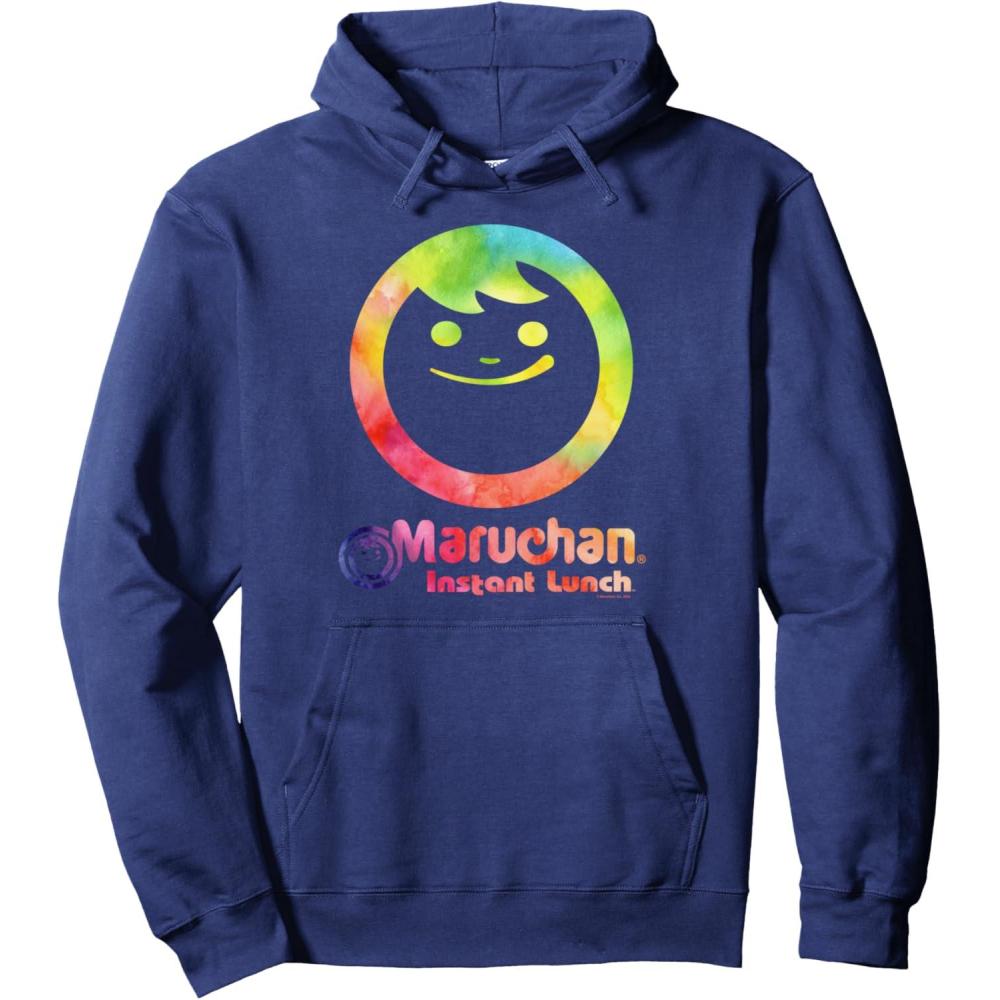 image:imageMaruchan Instant Lunch Color Pop Classic Retro Logo Pullover HoodieNavy Blue