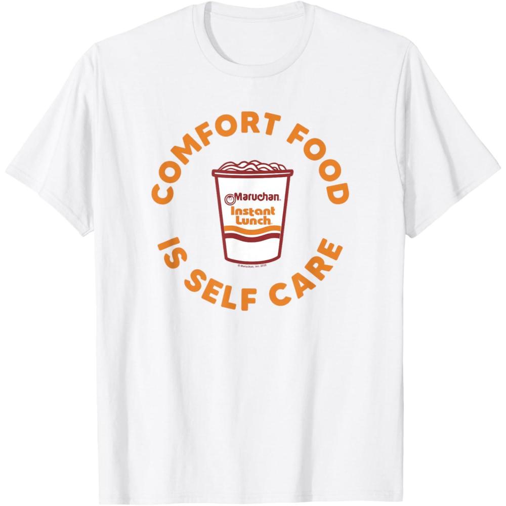 image:imageMaruchan Instant Lunch Comfort Food Is Self Care Ramen Cup TShirtWhite