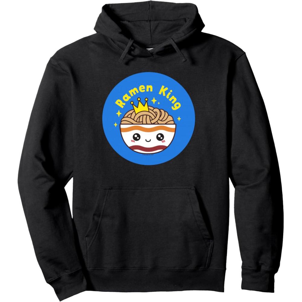 image:imageMaruchan Instant Lunch Cute Kawaii Ramen King Bowl Logo Pullover HoodieBlack