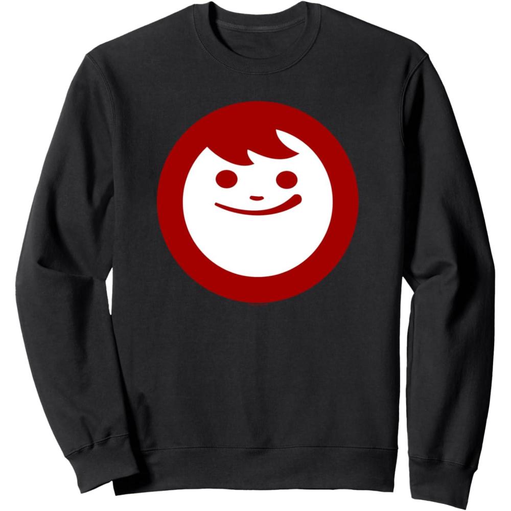 image:imageMaruchan Instant Lunch Happy Face Classic Logo SweatshirtBlack