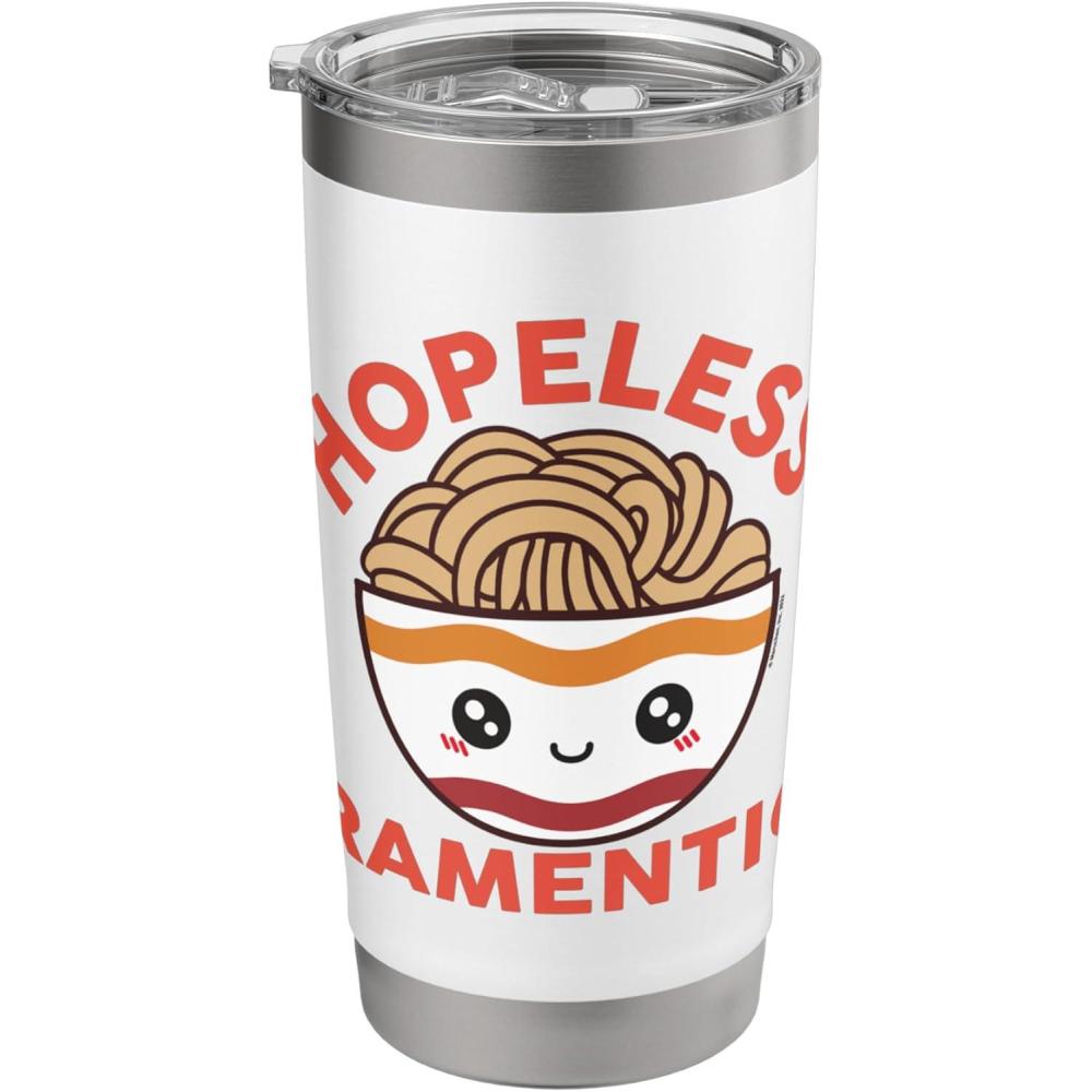 image:imageMaruchan Instant Lunch Hopeless Ramentic Cute Bowl Stainless Steel Insulated TumblerWhite