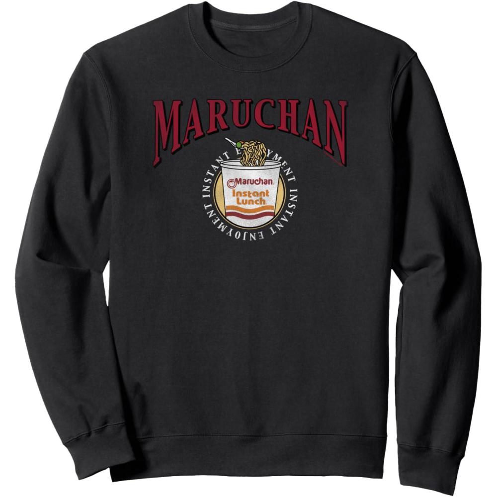 image:imageMaruchan Instant Lunch Instant Enjoyment Logo SweatshirtBlack