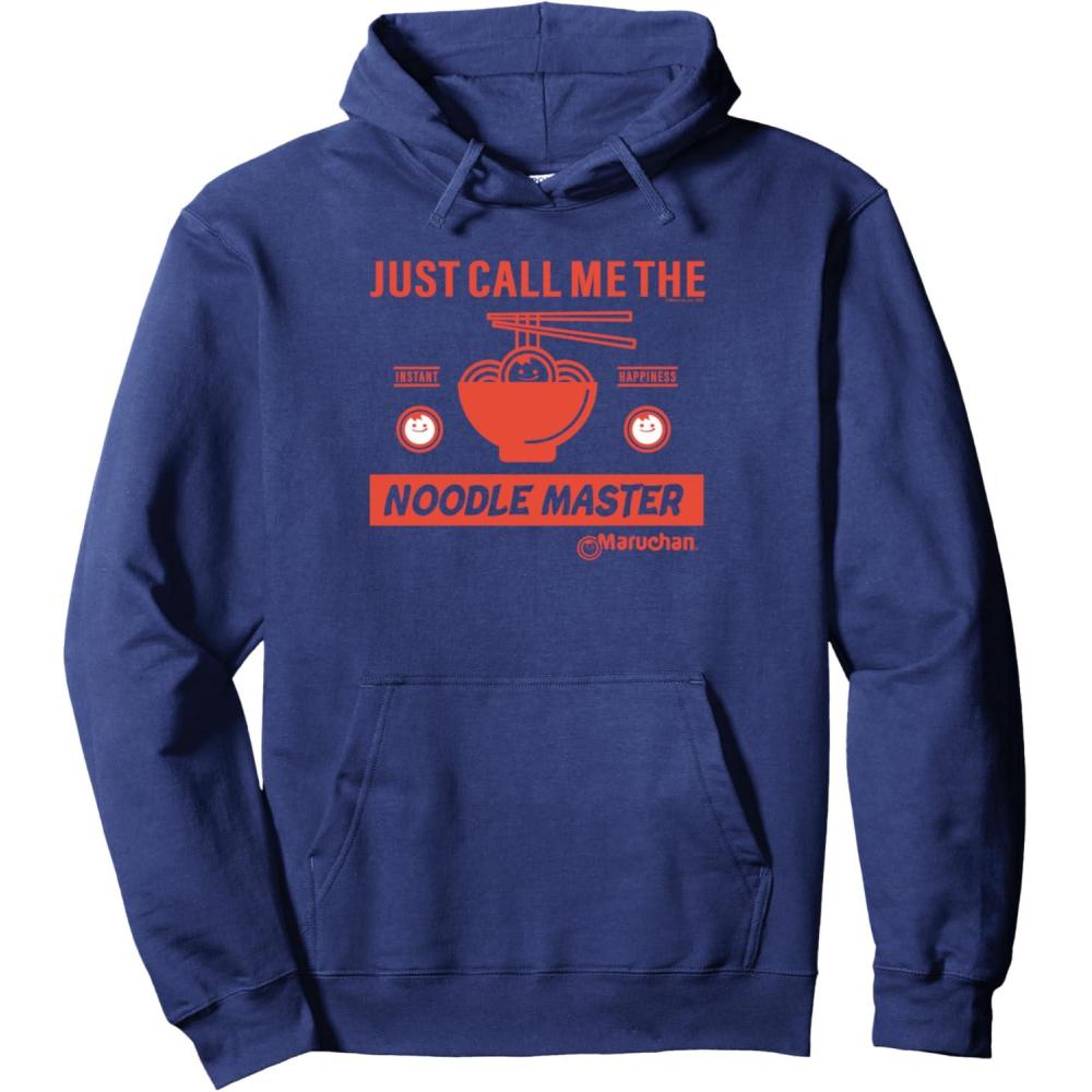 image:imageMaruchan Instant Lunch Just Call Me The Noodle Master Pullover HoodieNavy Blue