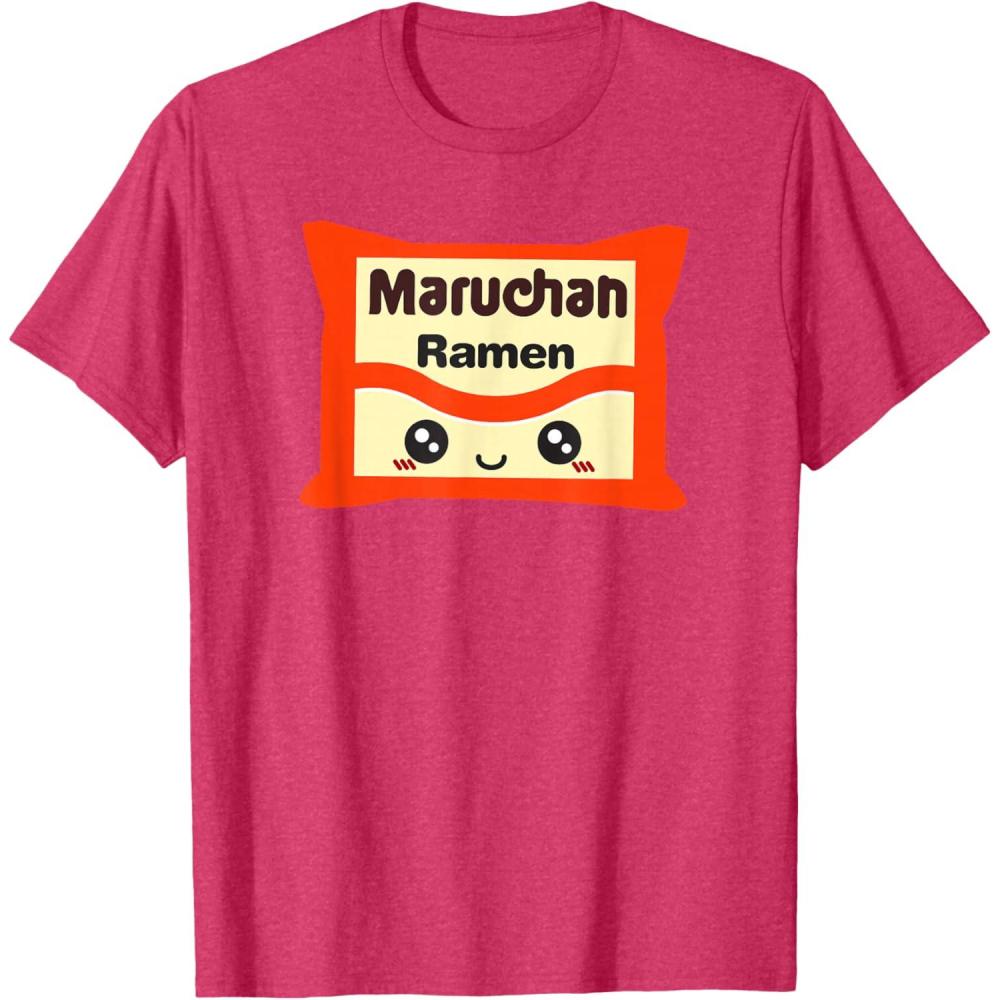 image:imageMaruchan Instant Lunch Kawaii Cute Package Logo TShirtRed Heather