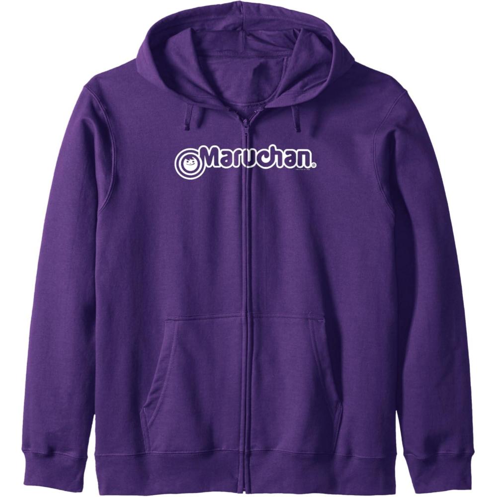 image:imageMaruchan Instant Lunch Official Classic Logo Zip HoodiePurple