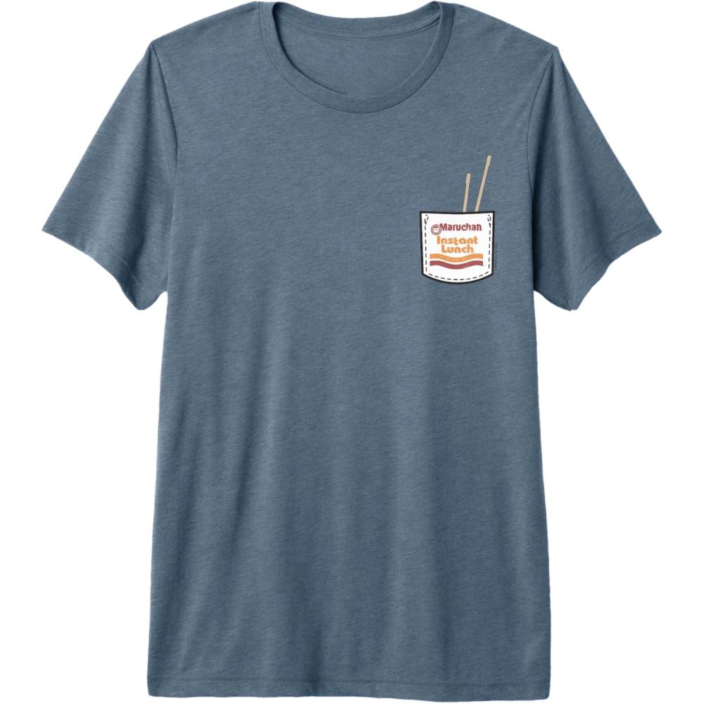 image:imageMaruchan Instant Lunch Pocket Chop Sticks Premium TShirtSlate Grey