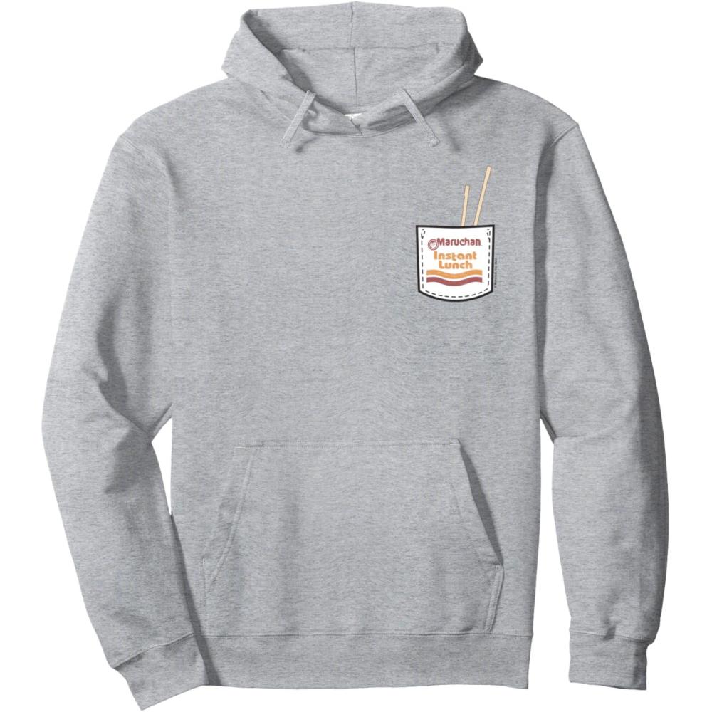 image:imageMaruchan Instant Lunch Pocket Chop Sticks Pullover HoodieHeather Grey