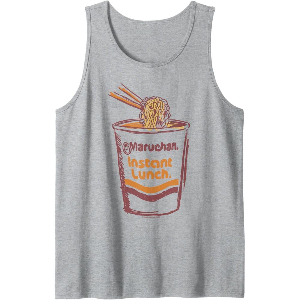 image:imageMaruchan Instant Lunch Ramen Cup Art Logo Tank TopHeather Grey