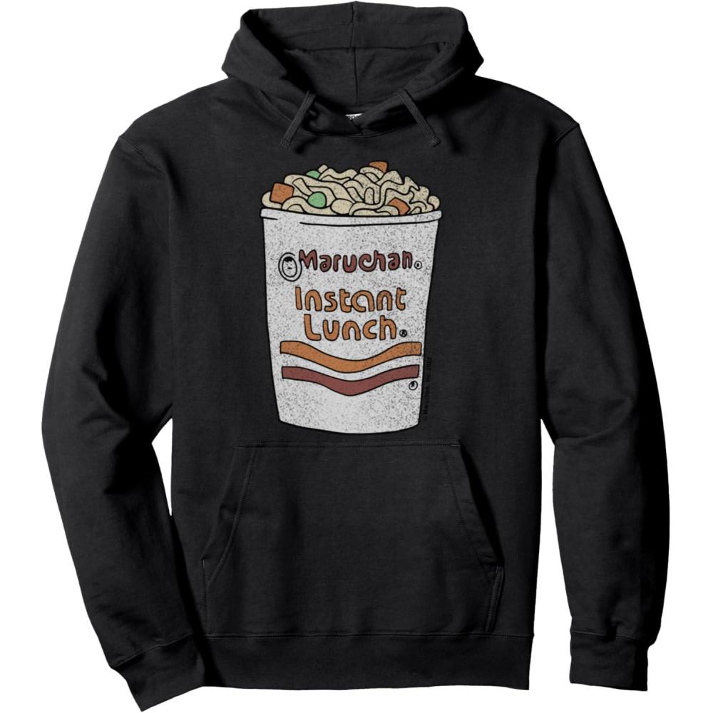image:imageMaruchan Instant Lunch Ramen Cup Drawing Logo Pullover HoodieBlack