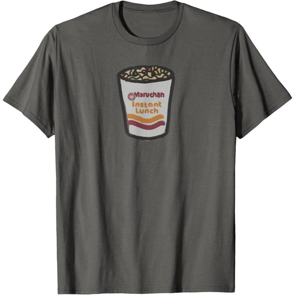 image:imageMaruchan Instant Lunch Ramen Noodle Doodle TShirtAsphalt Grey