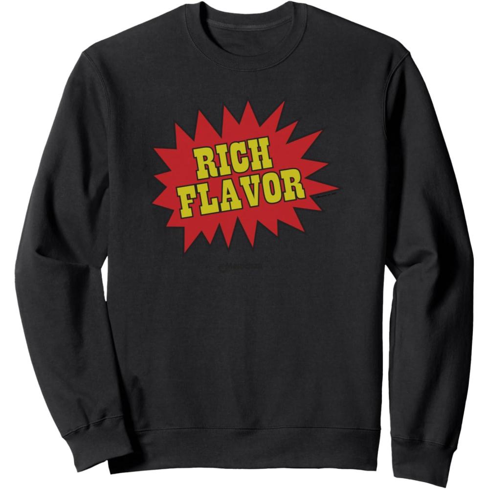 image:imageMaruchan Instant Lunch Rich Flavor Comic Onomatopoeia SweatshirtBlack