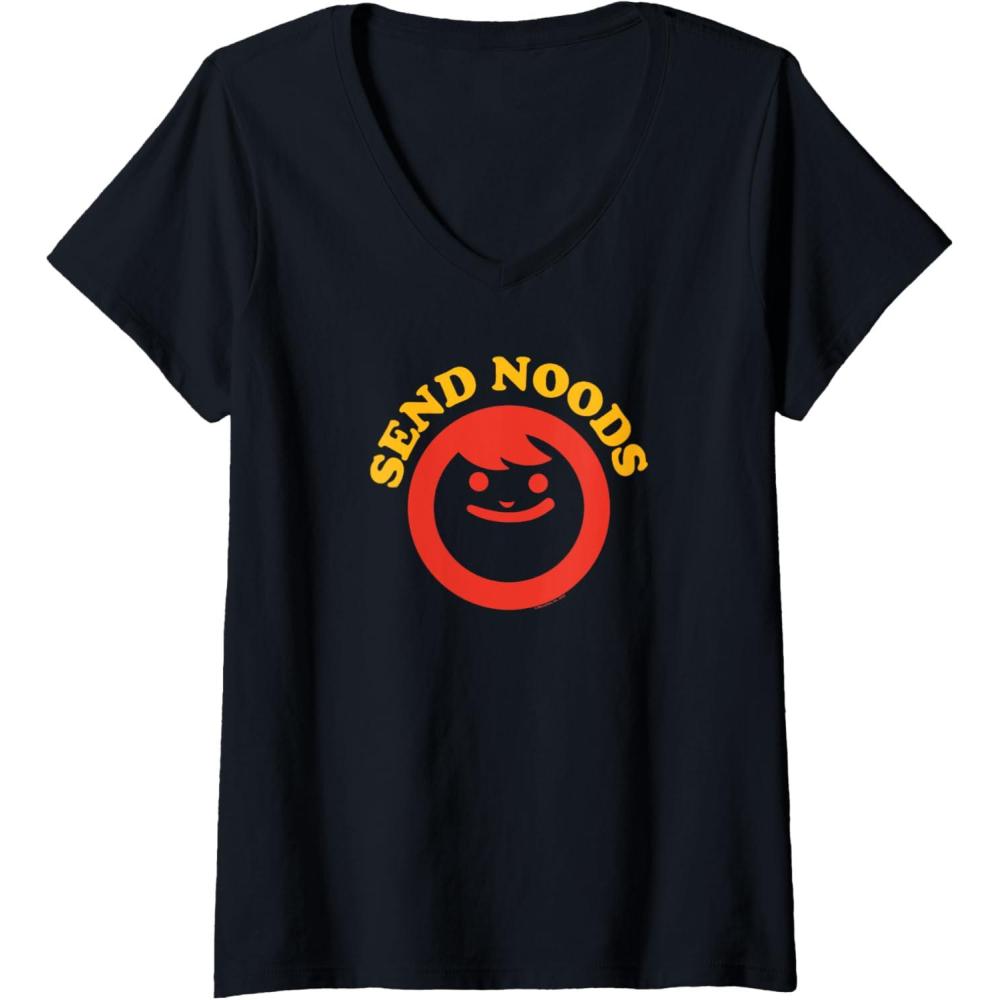 image:imageMaruchan Instant Lunch Send Noods Classic Logo VNeck TShirtBlack