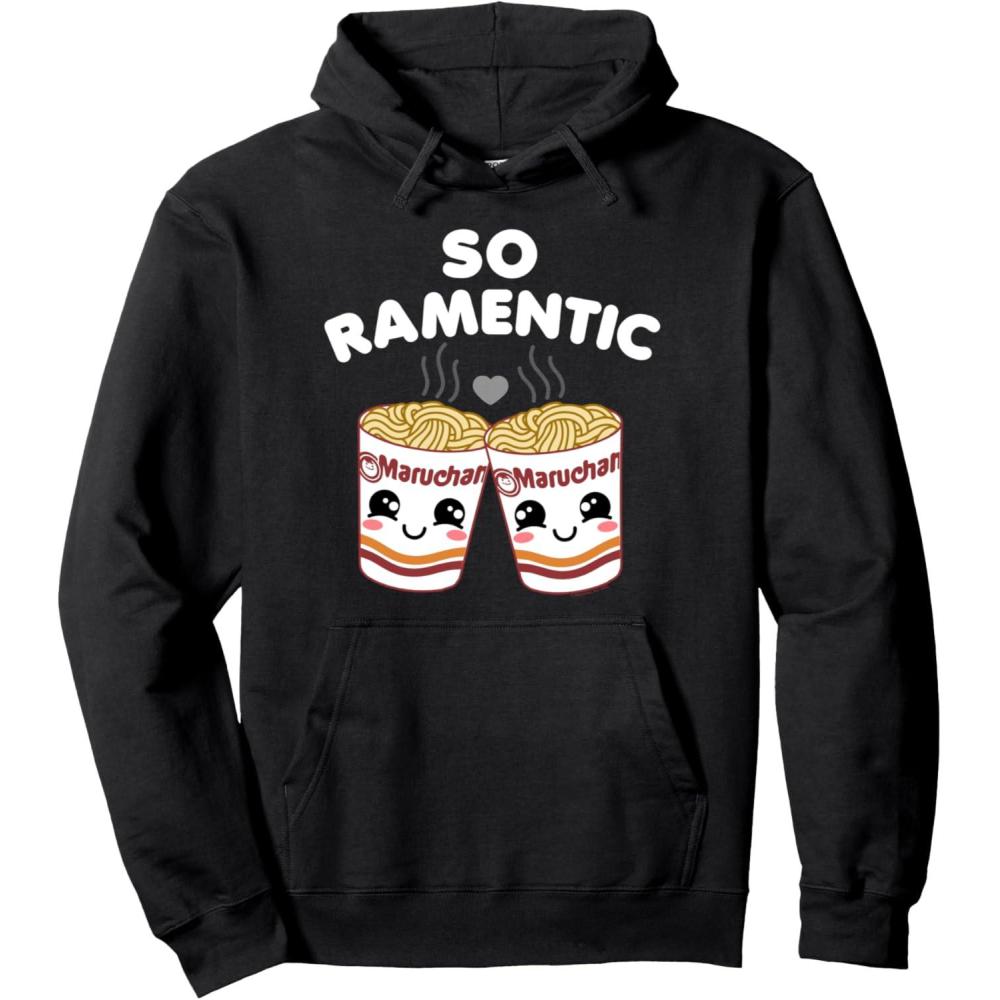 image:imageMaruchan Instant Lunch So Ramentic Lovely Ramen Cups Pullover HoodieBlack