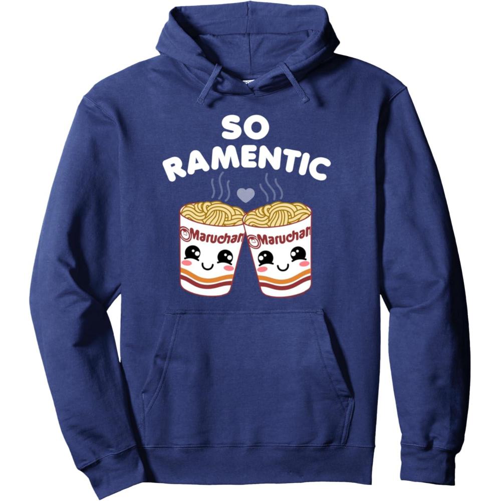 image:imageMaruchan Instant Lunch So Ramentic Lovely Ramen Cups Pullover HoodieNavy Blue