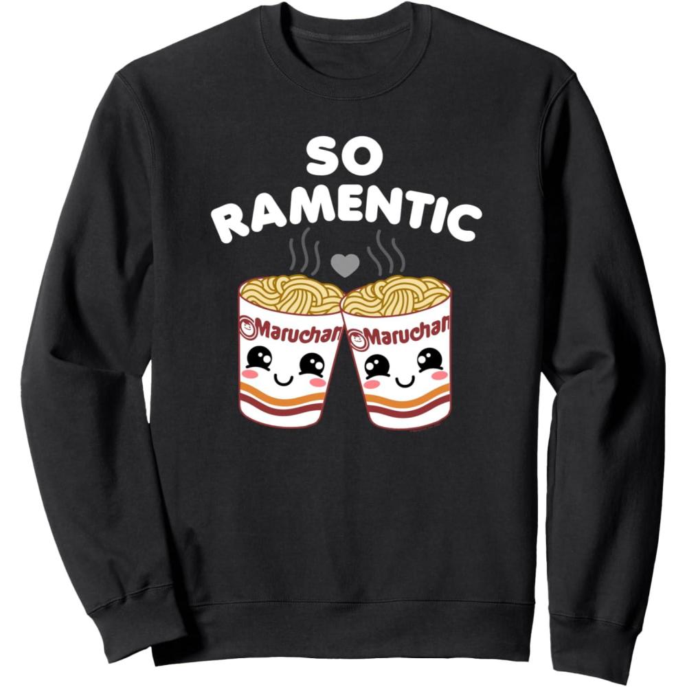 image:imageMaruchan Instant Lunch So Ramentic Lovely Ramen Cups SweatshirtBlack