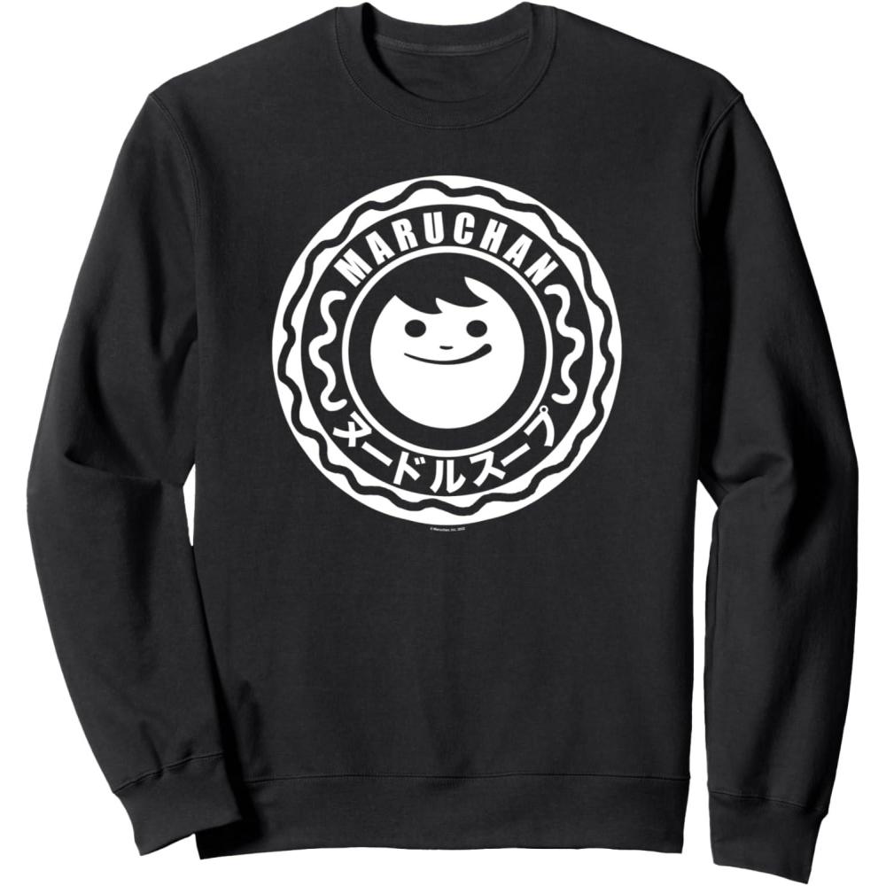 image:imageMaruchan Instant Lunch Soup Circular Official Logo SweatshirtBlack