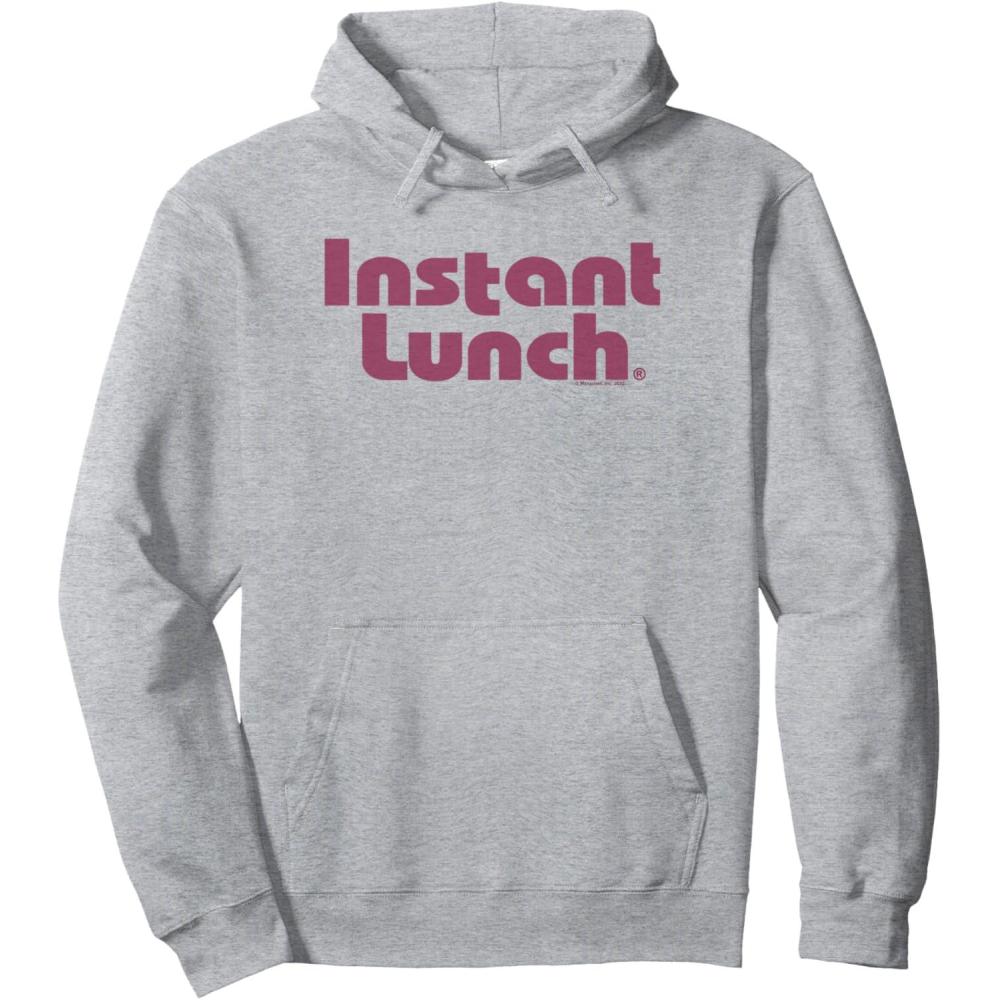 image:imageMaruchan Instant Lunch Text Logo Pullover HoodieHeather Grey