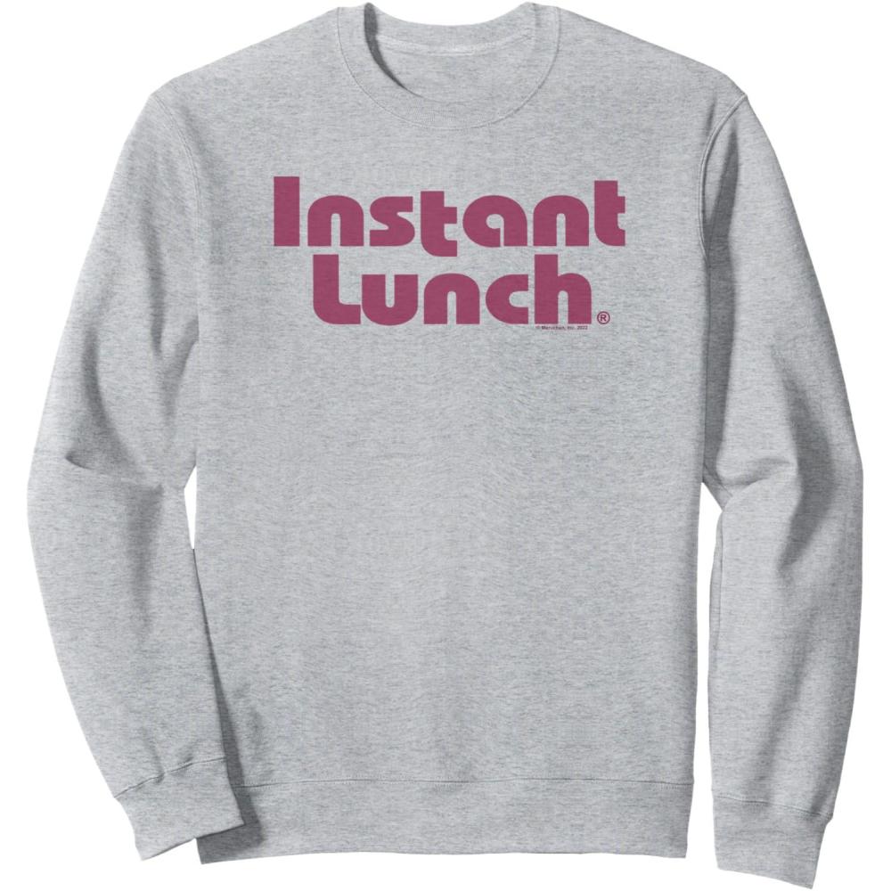 image:imageMaruchan Instant Lunch Text Logo SweatshirtHeather Grey