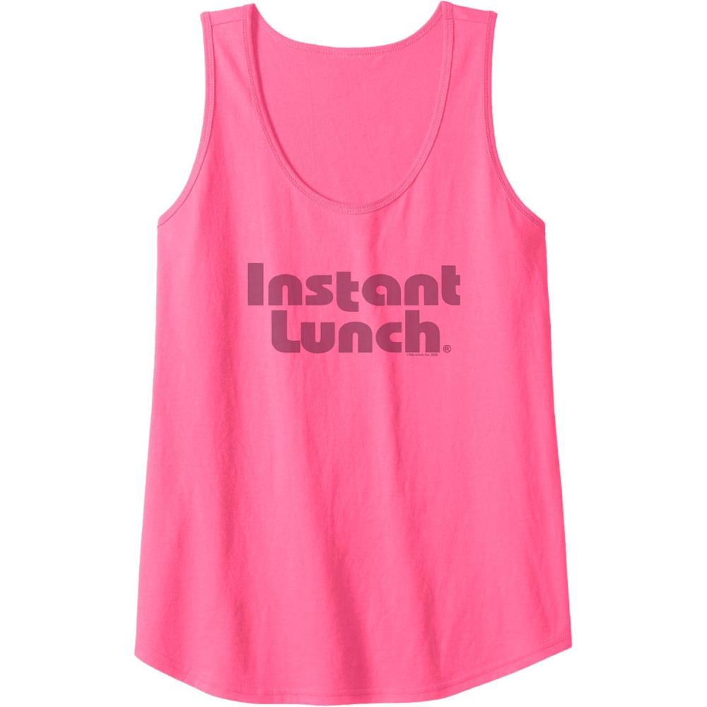 image:imageMaruchan Instant Lunch Text Logo Tank TopNeon Pink