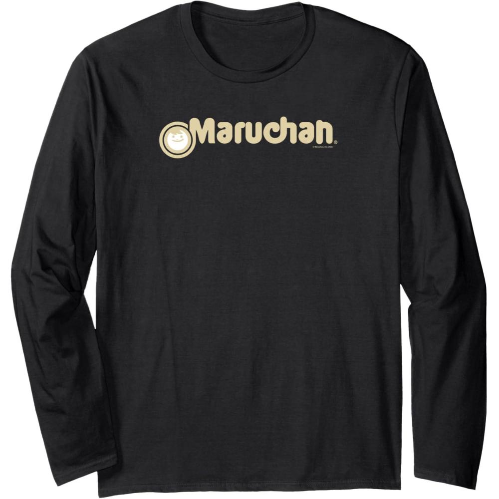 image:imageMaruchan Instant Lunch Vintage Classic Logo Long Sleeve TShirtBlack