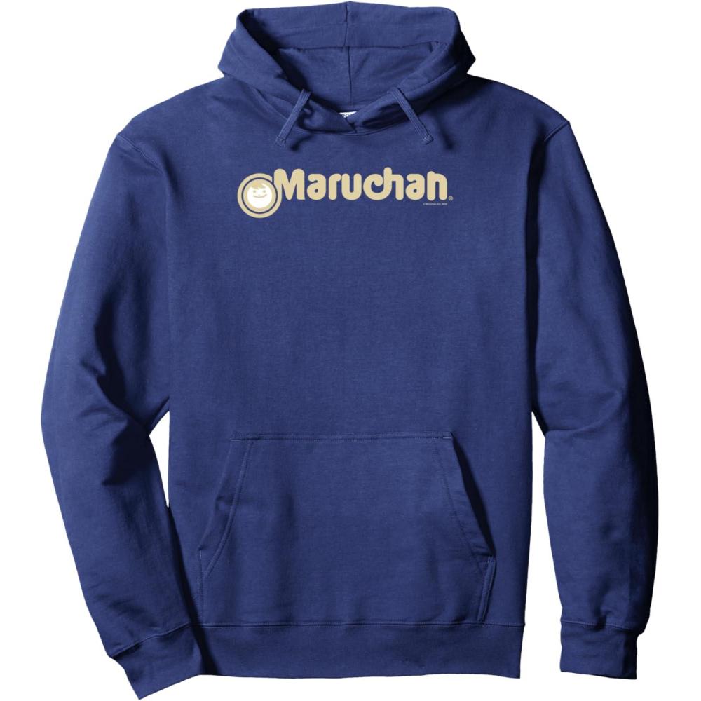 image:imageMaruchan Instant Lunch Vintage Classic Logo Pullover HoodieNavy Blue