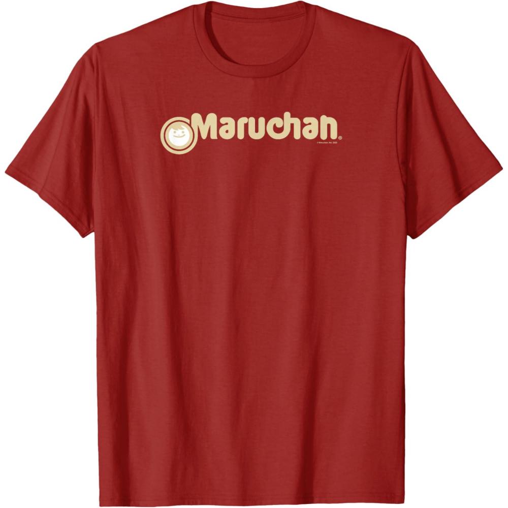 image:imageMaruchan Instant Lunch Vintage Classic Logo TShirtCranberry Red
