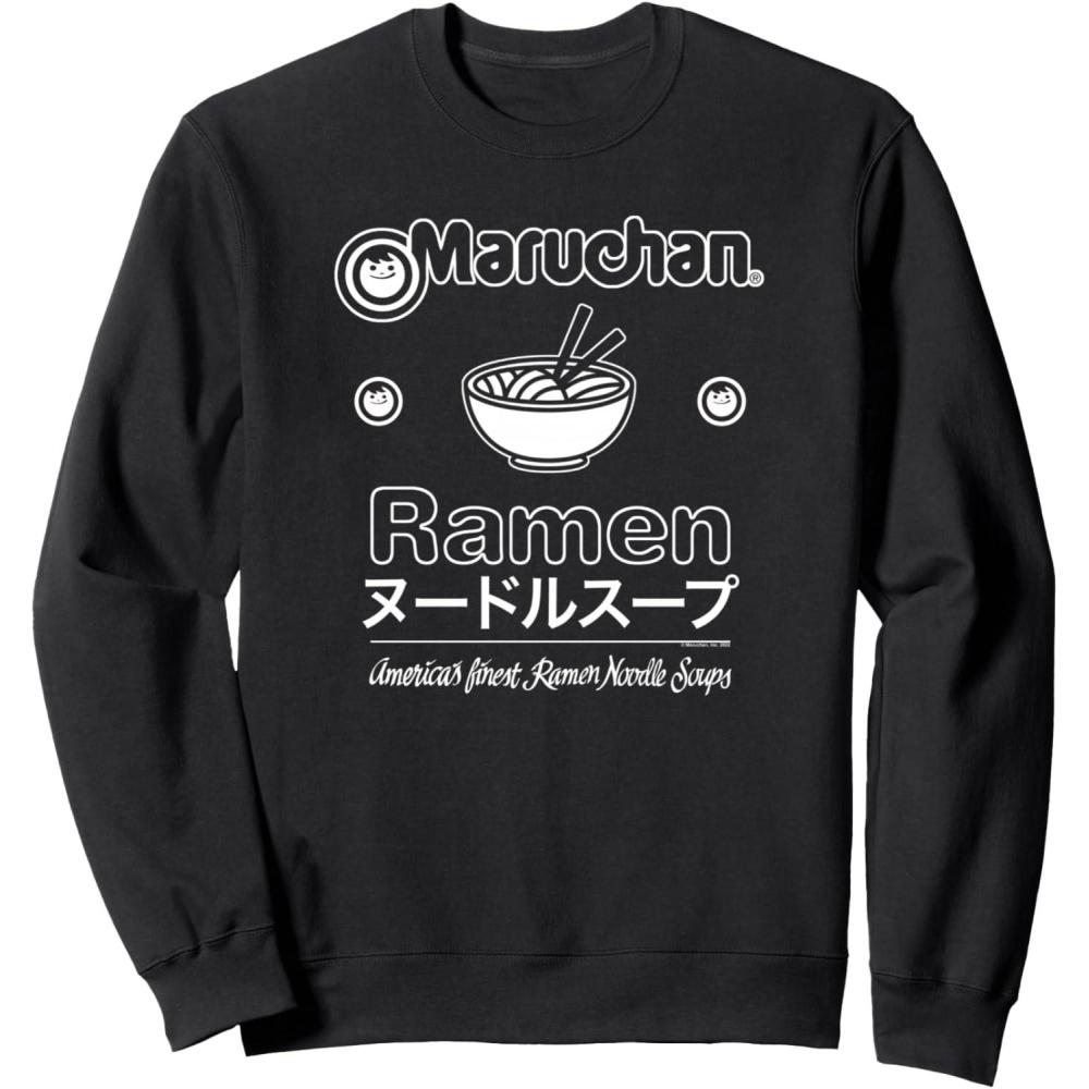 image:imageMaruchan Katakana Americans Finest Ramen Noodle Soup SweatshirtBlack