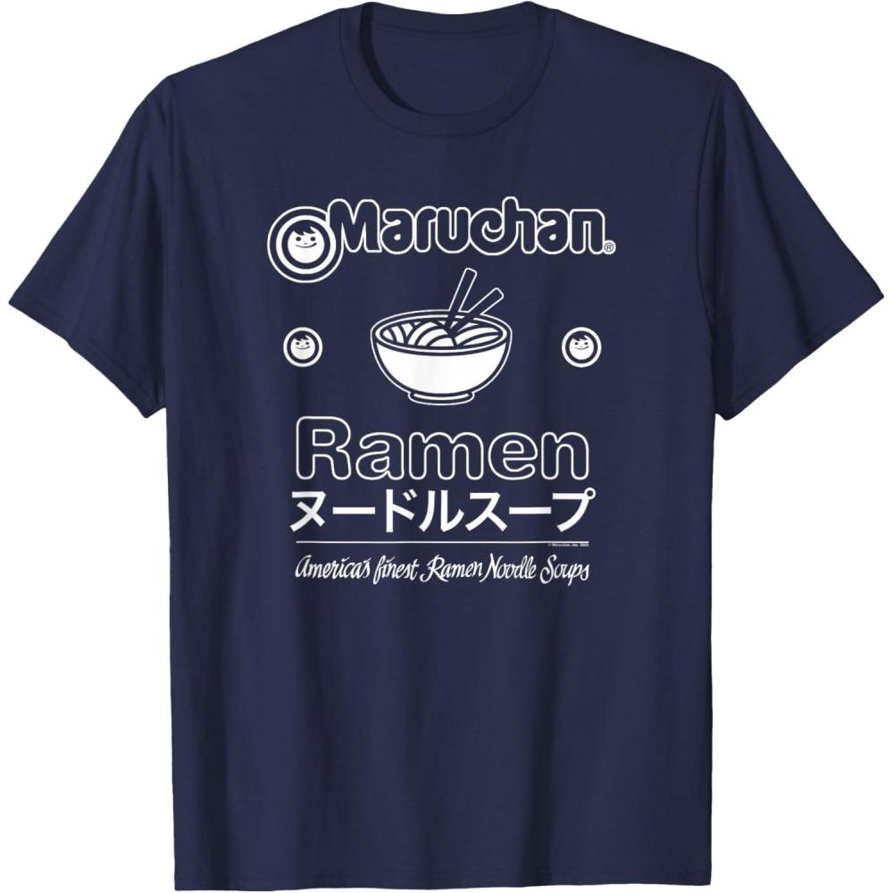 image:imageMaruchan Katakana Americans Finest Ramen Noodle Soup TShirtNavy Blue