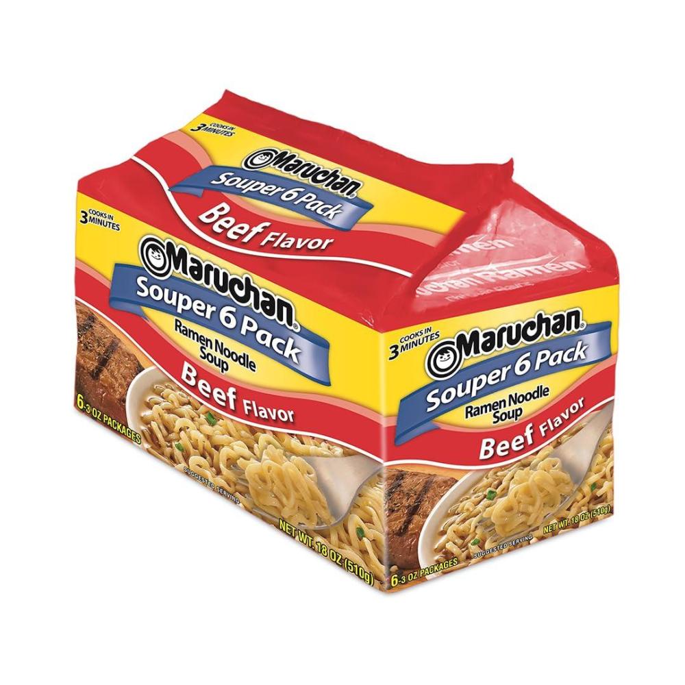 image:imageMaruchan Ramen Noodles Beef 3 Ounce Pack of 6
