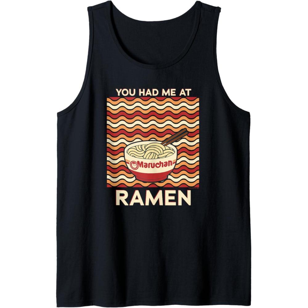 image:imageMaruchan You Had Me At Ramen Noodle Bowl Tank TopBlack