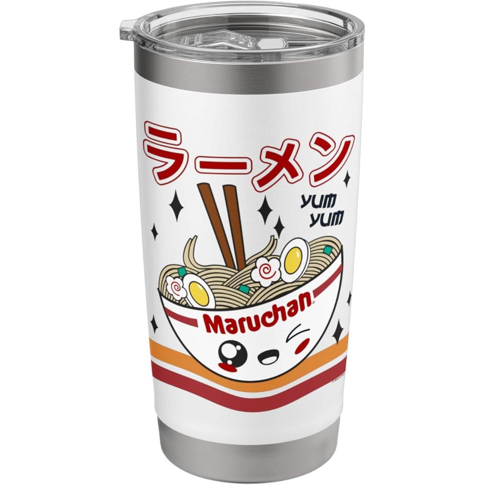 image:imageMaruchan Yum Yum Winking Noodle Bowl Poster Stainless Steel Insulated TumblerWhite