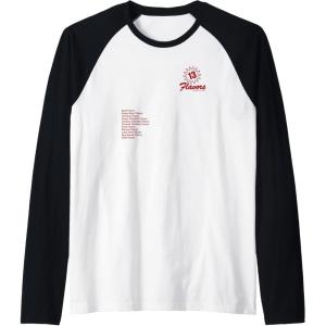 image:imageMaruchan 13 Flavors Ramen Noodle List Raglan Baseball TeeBlackWhite