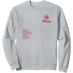 image:imageMaruchan 13 Flavors Ramen Noodle List SweatshirtHeather Grey