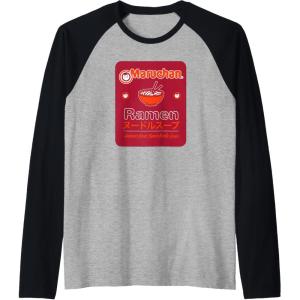 image:imageMaruchan Americans Finest Ramen Noodle Soup Card Logo Raglan Baseball TeeBlackAthletic Heather
