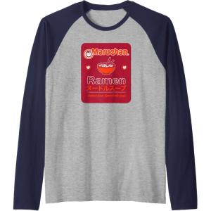 image:imageMaruchan Americans Finest Ramen Noodle Soup Card Logo Raglan Baseball TeeNavy BlueAthletic Heather