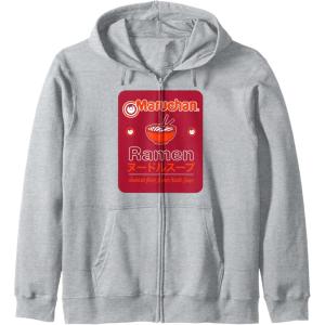 image:imageMaruchan Americans Finest Ramen Noodle Soup Card Logo Zip HoodieHeather Grey