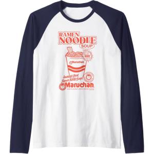 image:imageMaruchan Americas Finest Ramen Noodle Soups Promotional Raglan Baseball TeeNavy BlueWhite