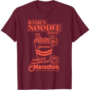 image:imageMaruchan Americas Finest Ramen Noodle Soups Promotional TShirtBurgundy