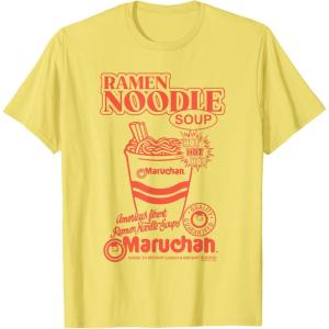 image:imageMaruchan Americas Finest Ramen Noodle Soups Promotional TShirtLemon Yellow