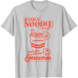 image:imageMaruchan Americas Finest Ramen Noodle Soups Promotional TShirtSilver Grey