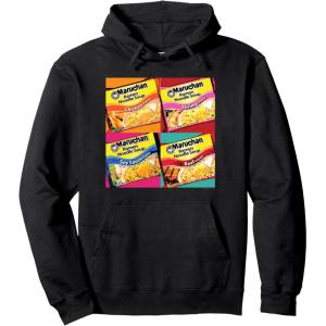 image:imageMaruchan Artsy Flavor Grid Poster Pullover HoodieBlack